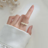 Daisy Flower Rings For Women