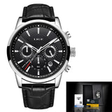 Men Watches Top Brand Luxury Leather