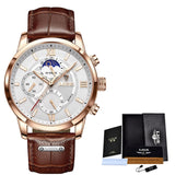 Men Watches Top Brand Luxury Leather