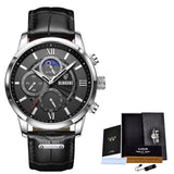 Men Watches Top Brand Luxury Leather