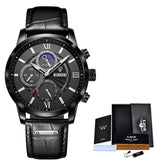 Men Watches Top Brand Luxury Leather