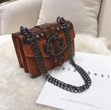 European female Square Bag