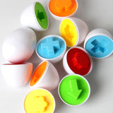 6pcs Eggs 3D Puzzle Toys for Children