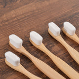 Eco Friendly Toothbrush 10 Pcs Ultra Fine Soft Hair