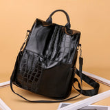 Female Backpacks leather