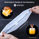 6 Pcs/Set Food Silicone Cover Reusable