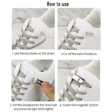 23 Color Shoe Strings Magnetic For Kids and Adult Sneakers