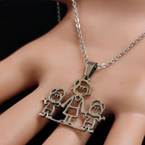 Necklaces  from Stainless Steel Pendants for Women Mother's Day Gift