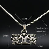 Necklaces  from Stainless Steel Pendants for Women Mother's Day Gift