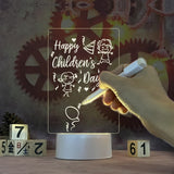 Note Board Creative Led USB With Pen Gift