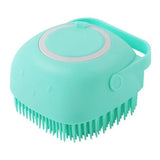 Bath Gloves Brush Soft and Silicone for dogs and cats