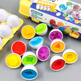 6pcs Eggs 3D Puzzle Toys for Children