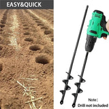 Digger Ground Drill for Seed Planting and Flower Planter with 8 Sizes