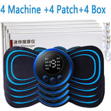 Neck Massage Patch 8 Mode Pulse Muscle Stimulator Portable Relief Pain