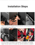 Child Safety Seat for 6 Months To 12 Years Adjustable Stroller