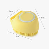 Bath Gloves Brush Soft and Silicone for dogs and cats