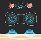 Neck Massage Patch 8 Mode Pulse Muscle Stimulator Portable Relief Pain