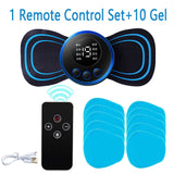 Neck Massage Patch 8 Mode Pulse Muscle Stimulator Portable Relief Pain
