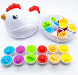 6pcs Eggs 3D Puzzle Toys for Children
