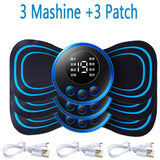 Neck Massage Patch 8 Mode Pulse Muscle Stimulator Portable Relief Pain
