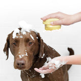 Bath Gloves Brush Soft and Silicone for dogs and cats