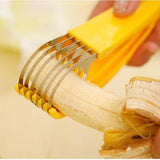 Banana Cutter Fruit Vegetable Sausage Slicer