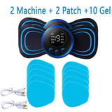 Neck Massage Patch 8 Mode Pulse Muscle Stimulator Portable Relief Pain