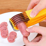 Banana Cutter Fruit Vegetable Sausage Slicer