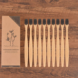 Eco Friendly Toothbrush 10 Pcs Ultra Fine Soft Hair
