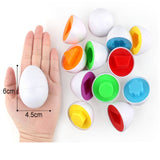 6pcs Eggs 3D Puzzle Toys for Children