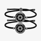Couple Bracelet Pair of Keys and Locks Stainless Steel Bracelet