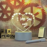Note Board Creative Led USB With Pen Gift
