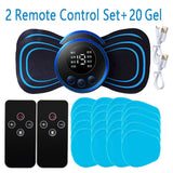 Neck Massage Patch 8 Mode Pulse Muscle Stimulator Portable Relief Pain