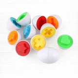 6pcs Eggs 3D Puzzle Toys for Children