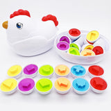 6pcs Eggs 3D Puzzle Toys for Children