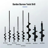 Digger Ground Drill for Seed Planting and Flower Planter with 8 Sizes